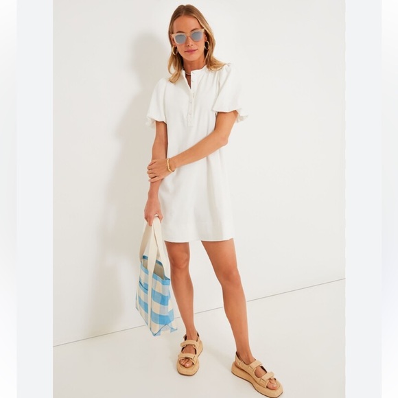 Tuckernuck Pomander Place White Carly Dress Small - Picture 1 of 10